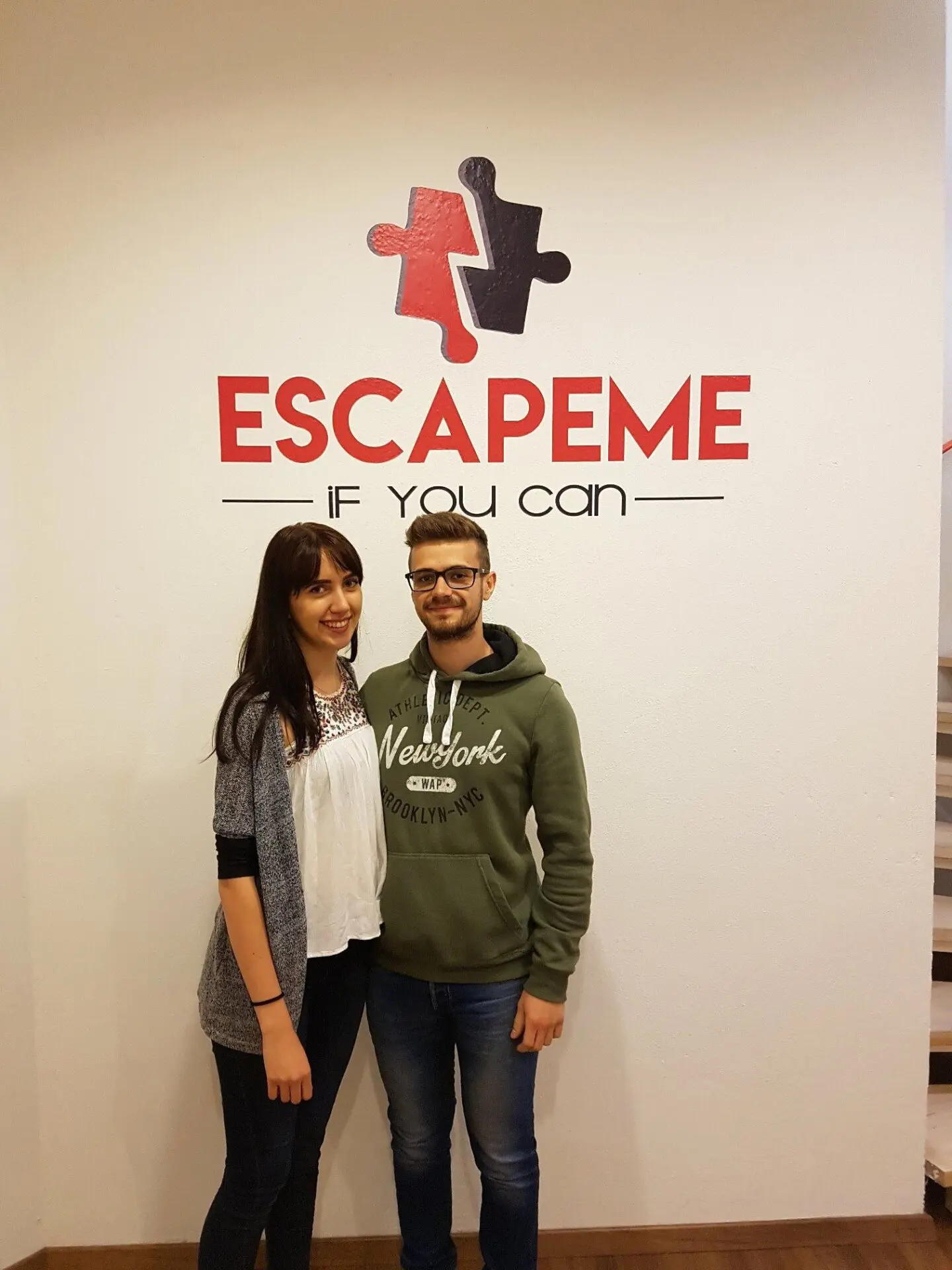 Teamfoto nach dem Escape Room Erlebnis in Linz
